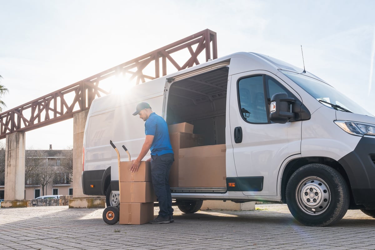 Professional contractor van